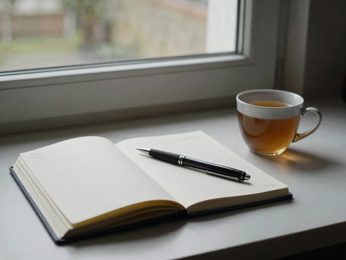 Natural editorial photograph, soft window daylight, calm muted to